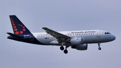 Image of aircraft registration OO-SSA - A A319-111 operated by Brussels Airlines