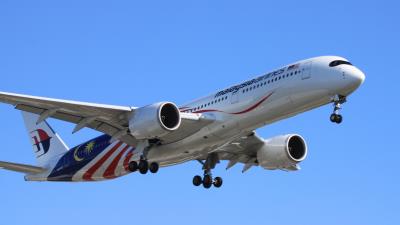 Image of aircraft registration 9M-MAF - A A350-941 operated by Malaysia Airlines