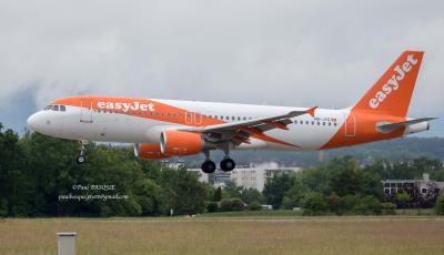 Image of aircraft registration HB-JYD - A A320-214 operated by easyJet Switzerland