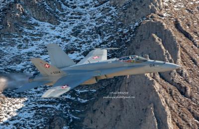 Image of aircraft registration J-5014 - A F/A-18C-49 Hornet operated by Swiss Air Force