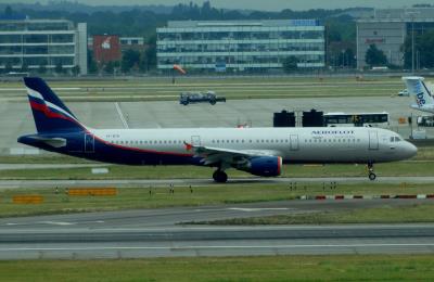 Photo of aircraft VP-BTR operated by Aeroflot - Russian Airlines