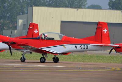 Photo of aircraft A-938 operated by Swiss Air Force