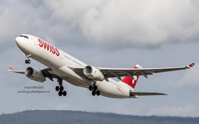 Image of aircraft registration HB-JHM - A A330-343 operated by Swiss