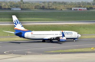Image of aircraft registration TC-SOA - A 737-8HC(WL) operated by SunExpress