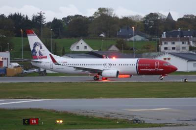 Photo of aircraft LN-NIP operated by Norwegian Air Shuttle