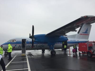 Image of aircraft registration N837EX - A DHC-8-102 operated by Piedmont Airlines