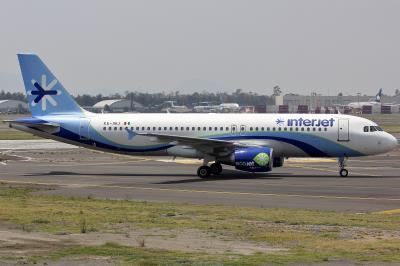 Image of aircraft registration XA-INJ - A A320-214 operated by Interjet
