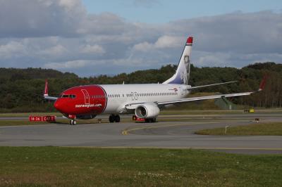 Photo of aircraft LN-DYE operated by Norwegian Air Shuttle