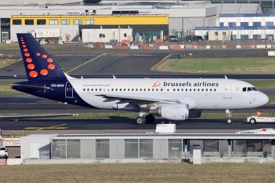 Photo of aircraft OO-SSW operated by Brussels Airlines