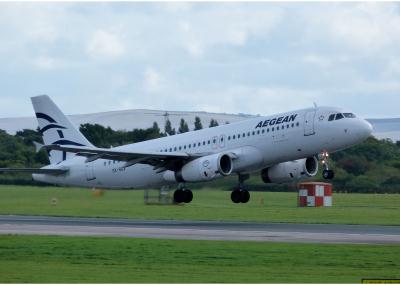 Photo of aircraft SX-DGX operated by Aegean Airlines