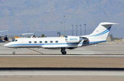 Image of aircraft registration N822A - A Gulfstream IV operated by Flug LLC