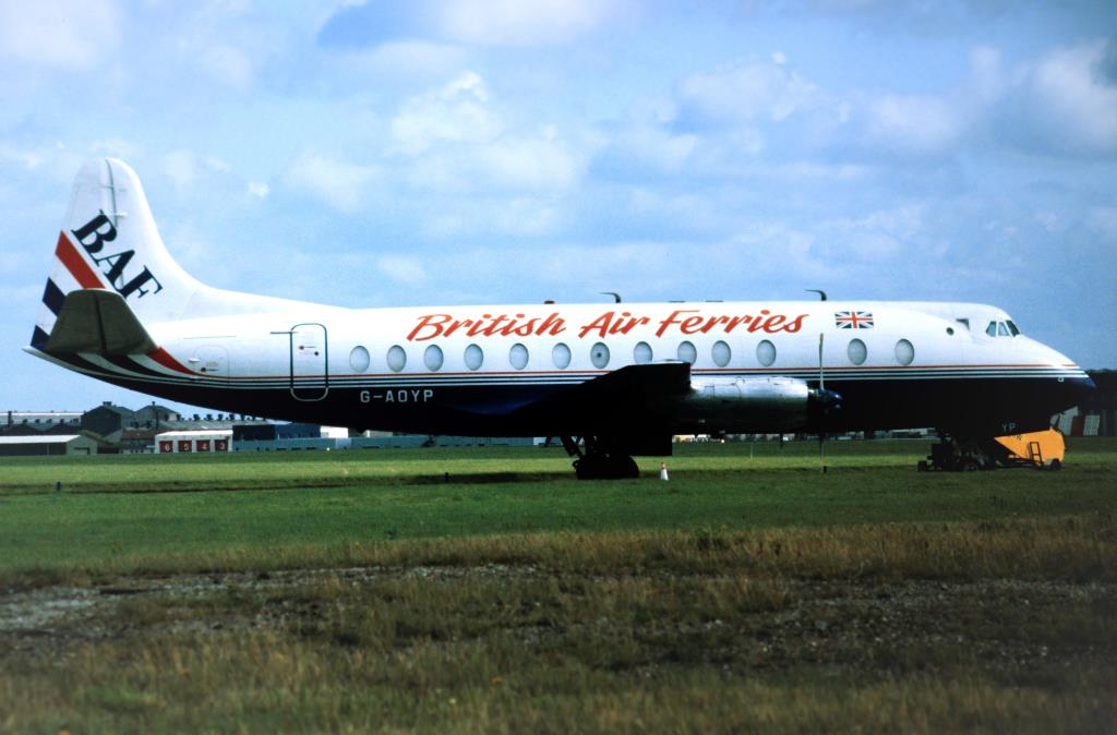 Photo of aircraft G-AOYP operated by British Air Ferries