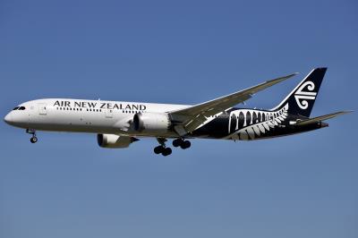 Photo of aircraft ZK-NZI operated by Air New Zealand