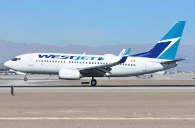 Image of aircraft registration C-GWCM - A 737-7CT(WL) operated by Westjet