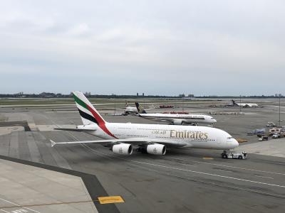 Image of aircraft registration A6-EVG - A A380-842 operated by Emirates
