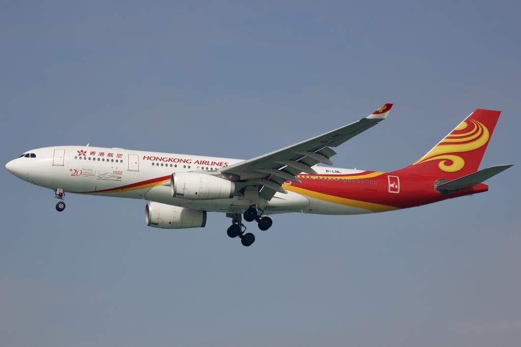 Photo of aircraft B-LNL operated by Hong Kong Airlines