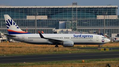 Photo of aircraft D-ASXW operated by SunExpress Germany