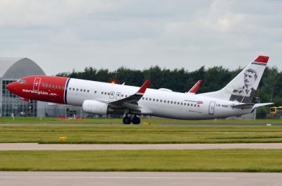 Image of aircraft registration LN-NOF - A 737-86N(WL) operated by Norwegian Air Shuttle