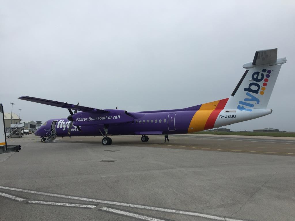 Photo of aircraft G-JEDU operated by Flybe