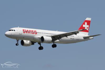 Image of aircraft registration HB-JLR - A A320-214 operated by Swiss