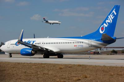 Photo of aircraft C-FTCZ operated by Canjet Airlines