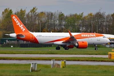 Image of aircraft registration G-UZLK - A A320-251N(WL) operated by easyJet