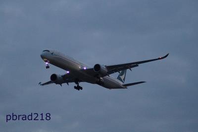 Photo of aircraft B-LXI operated by Cathay Pacific Airways