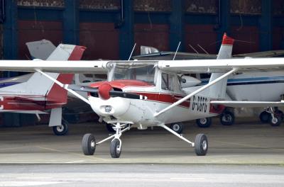 Image of aircraft registration G-CGFG - A Cessna 152 operated by Upperstack Ltd