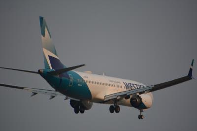 Image of aircraft registration C-GEHF - A 737-8 MAX operated by WestJet