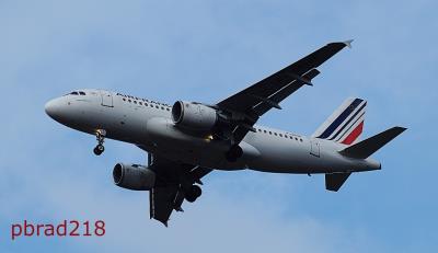 Image of aircraft registration F-GUGR - A A318-111 operated by Air France