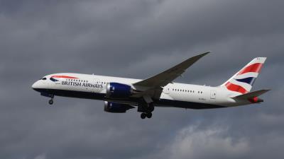Photo of aircraft G-ZBJJ operated by British Airways