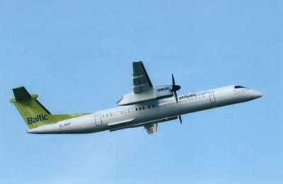 Image of aircraft registration YL-BAF - A DHC-8-402NG operated by Air Baltic