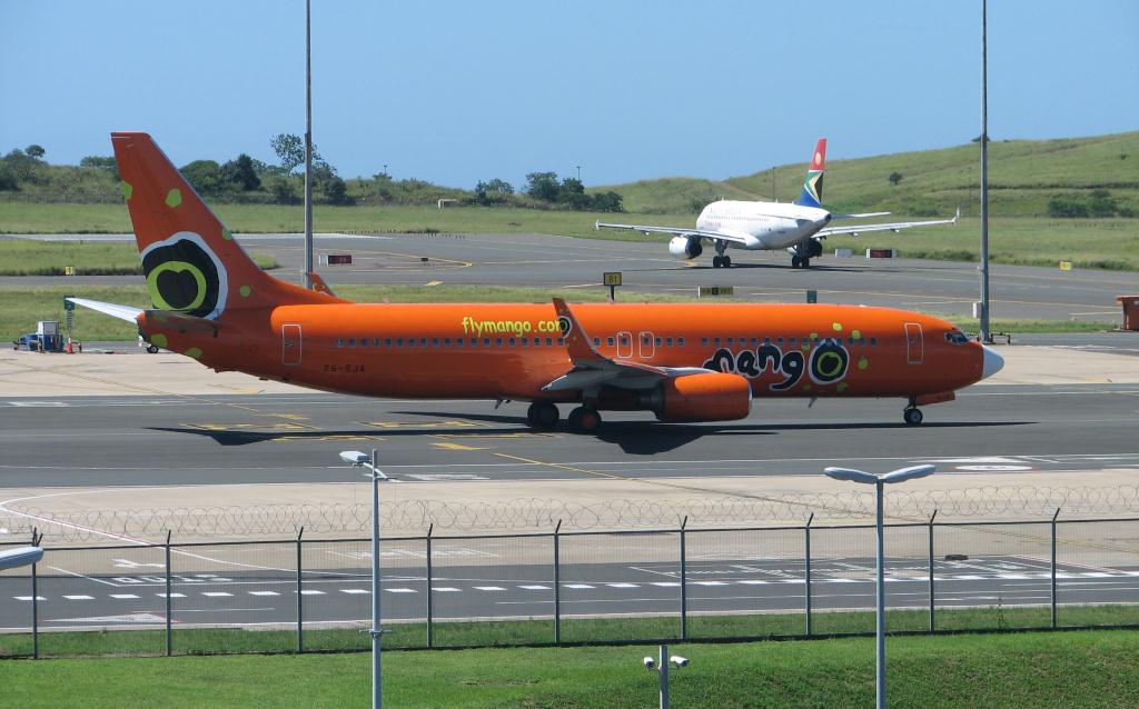 Photo of aircraft ZS-SJA operated by Mango