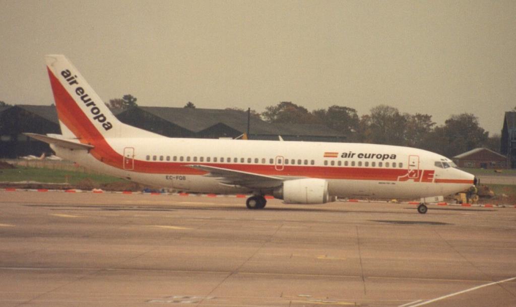 Photo of aircraft EC-FQB operated by Air Europa