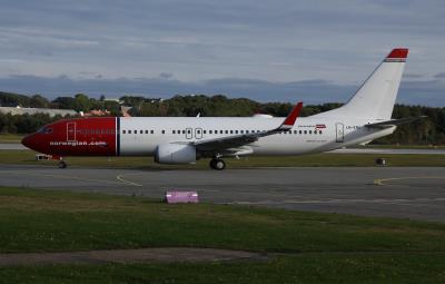 Image of aircraft registration LN-ENO - A 737-800(WL) operated by Norwegian Air Shuttle