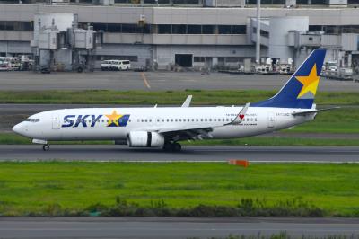 Photo of aircraft JA73AC operated by Skymark Airlines