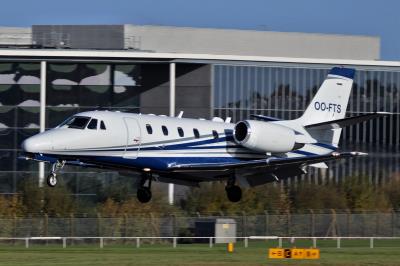 Photo of aircraft OO-FTS operated by Luxaviation Belgium