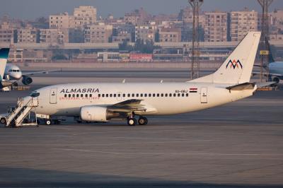 Photo of aircraft SU-GBJ operated by AlMasria Universal Airlines