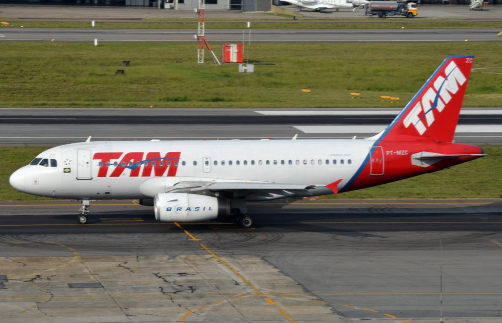 Photo of aircraft PT-MZC operated by TAM Linhas Aereas
