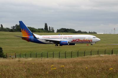 Image of aircraft registration G-JZHL - A 737-800(WL) operated by Jet2
