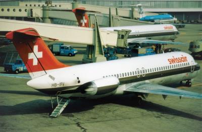 Photo of aircraft HB-IFV operated by Swissair