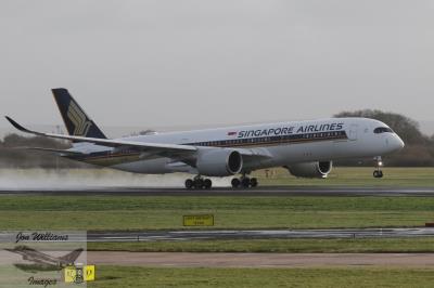 Image of aircraft registration 9V-SMP - A A350-941 operated by Singapore Airlines