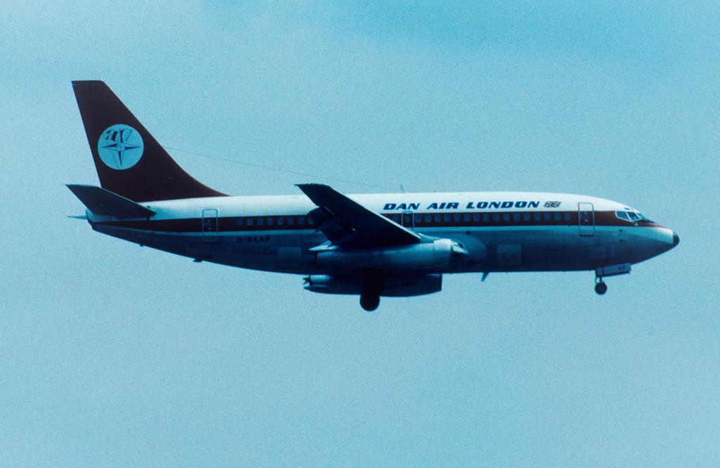 Photo of aircraft G-BKAP operated by Dan-Air London