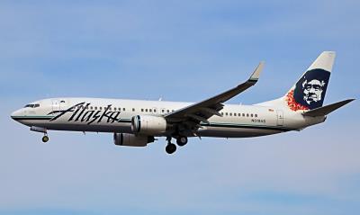 Image of aircraft registration N519AS - A 737-890(WL) operated by Alaska Airlines