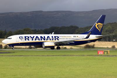 Photo of aircraft SP-RKG operated by Ryanair Sun