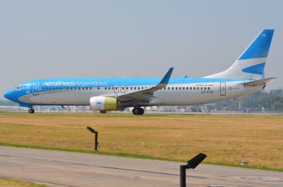 Photo of aircraft LV-FYK operated by Aerolineas Argentinas