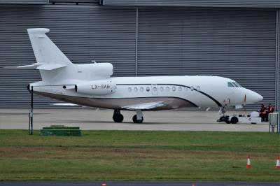 Photo of aircraft LX-SAB operated by Global Jet Concept