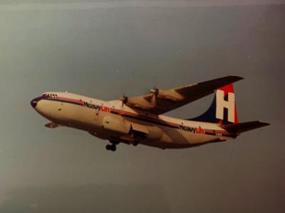Photo of aircraft G-BEPE operated by Heavylift Cargo Airlines