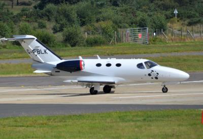 Image of aircraft registration G-FBLK - A Citation-510 Mustang operated by Blink Ltd