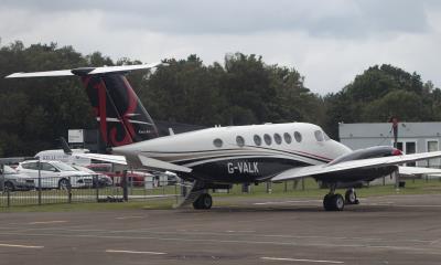 Image of aircraft registration G-VALK - A Super King Air B200 operated by Alto Aerospace Ltd